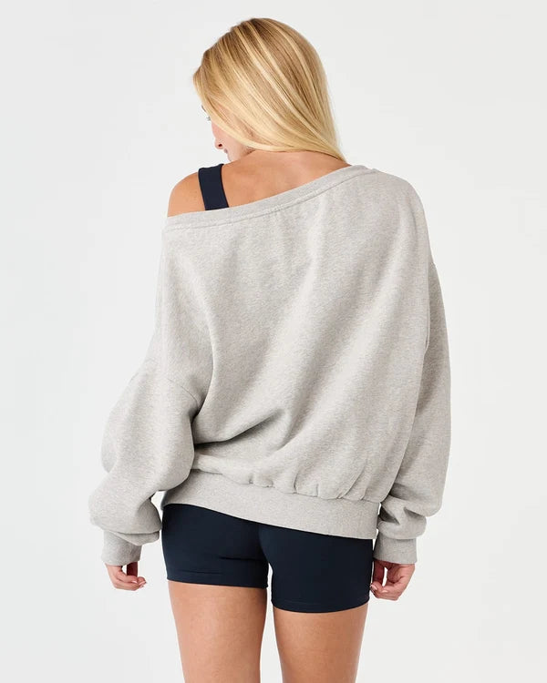 Off Shoulder Sweatshirt