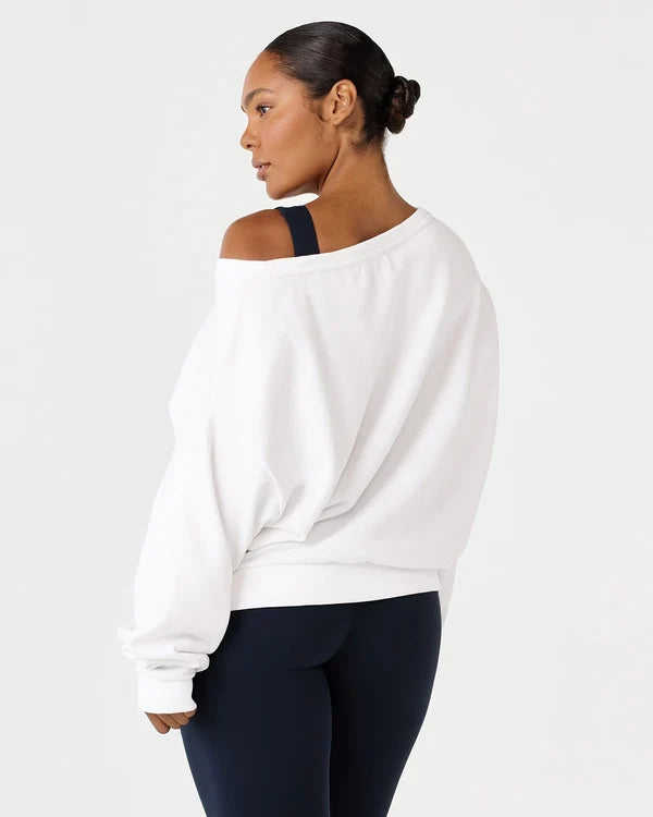 Off Shoulder Sweatshirt