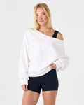 Off Shoulder Sweatshirt