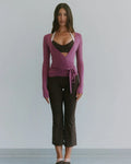 Sheer Jersey Longline Ballet Wrap