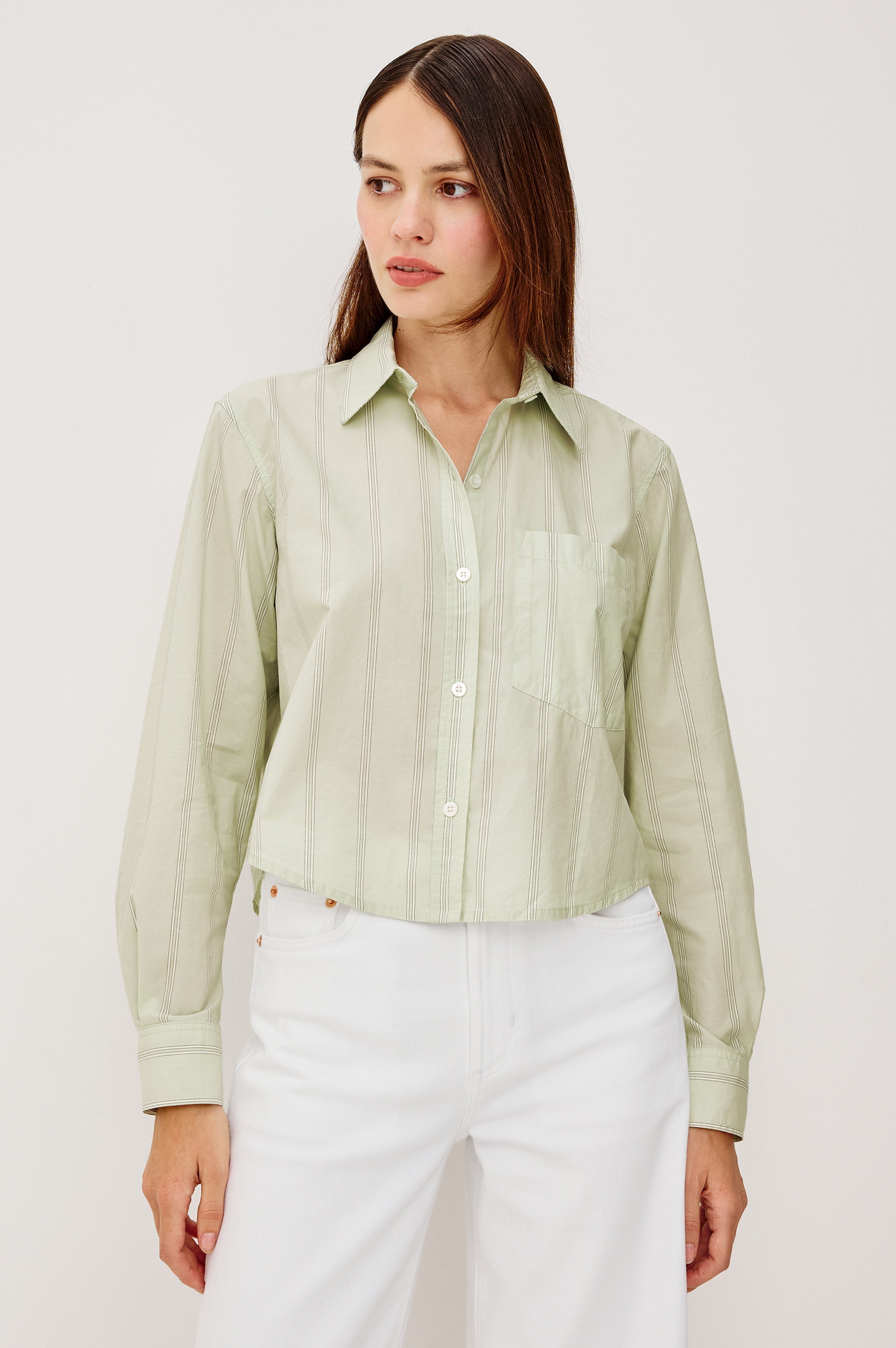 Ramy Shirt - Leon Stripe