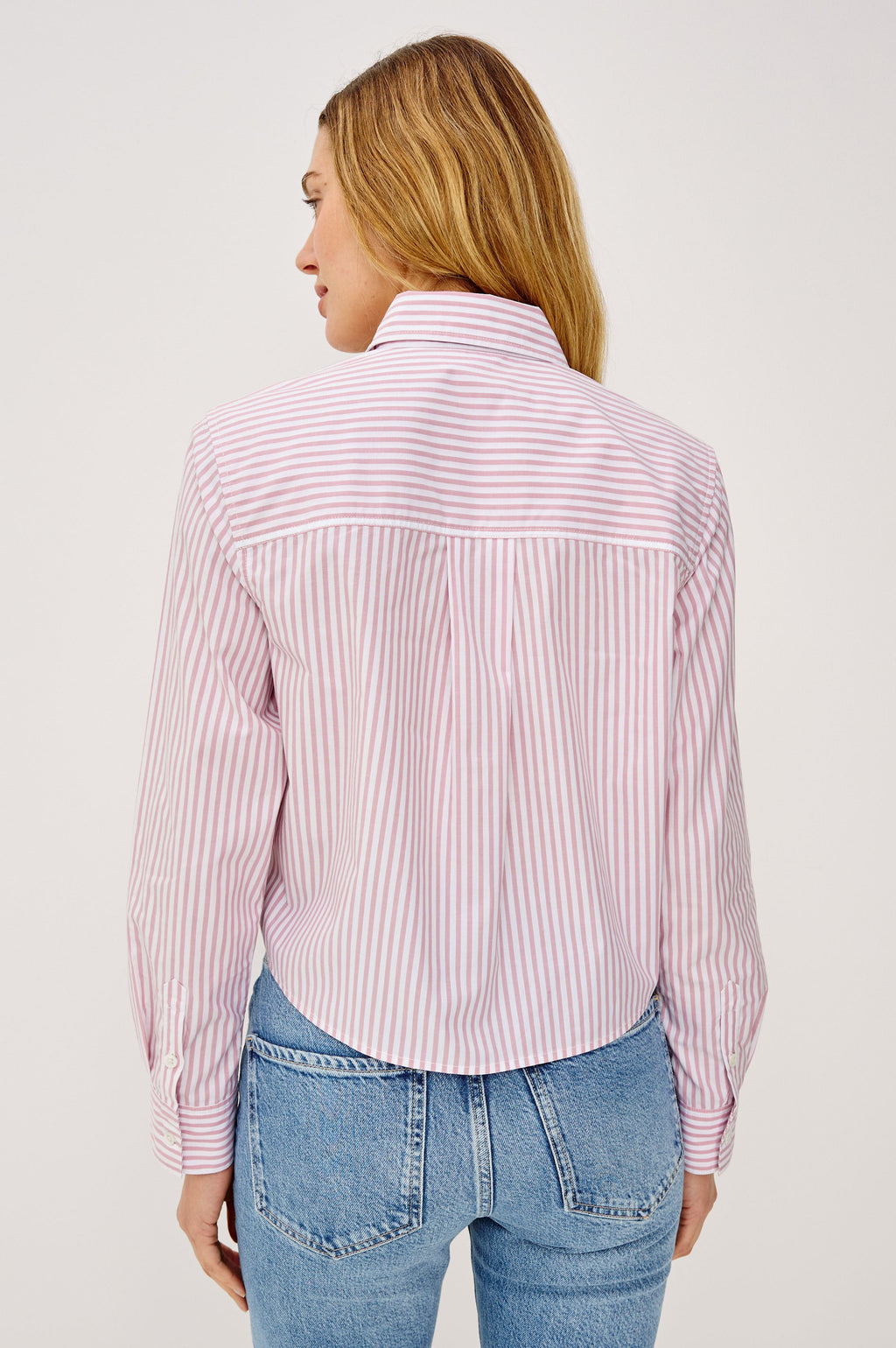 Ramy Shirt - Rose Stripe