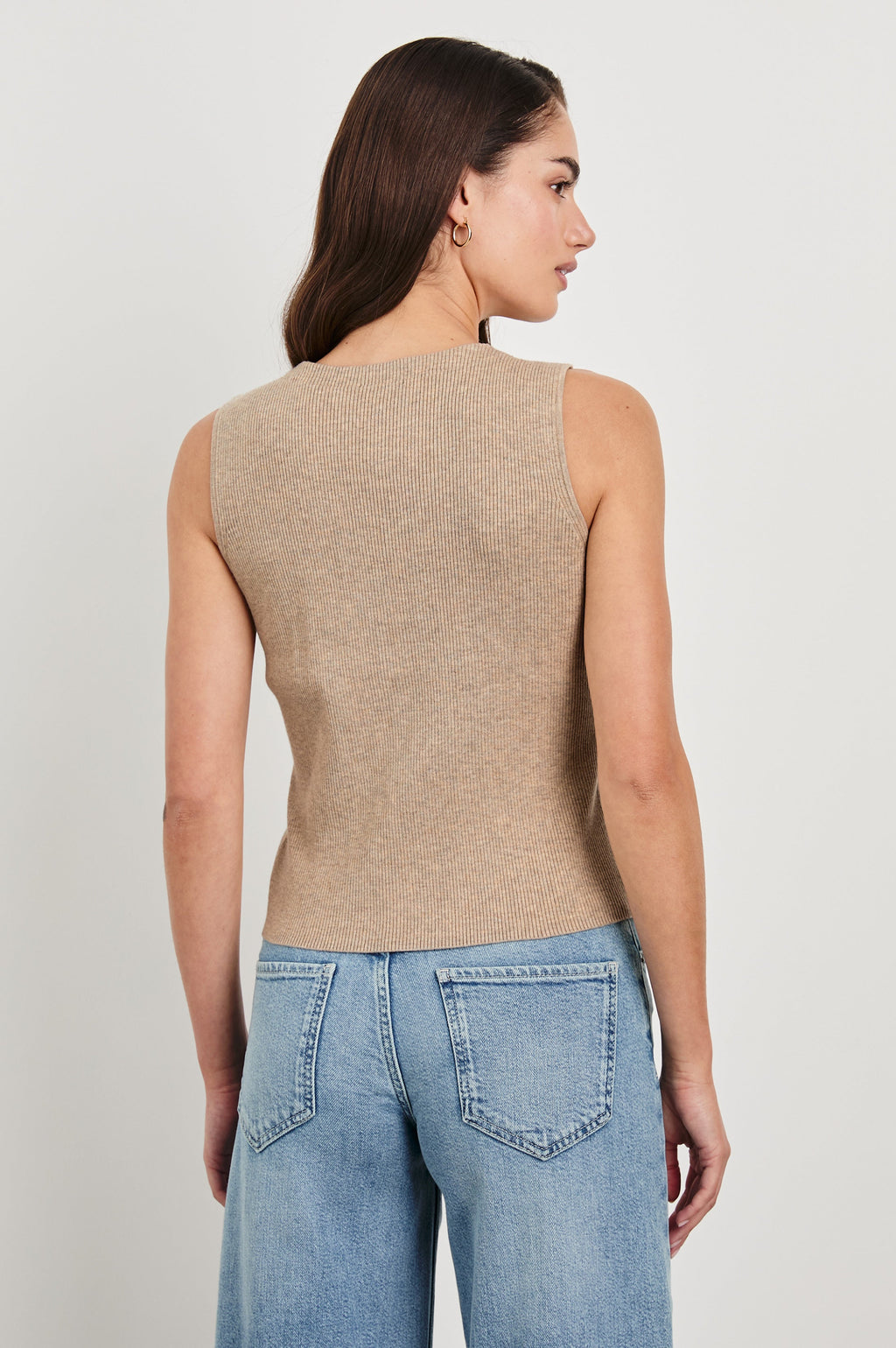 Rosa Vest - Oatmeal
