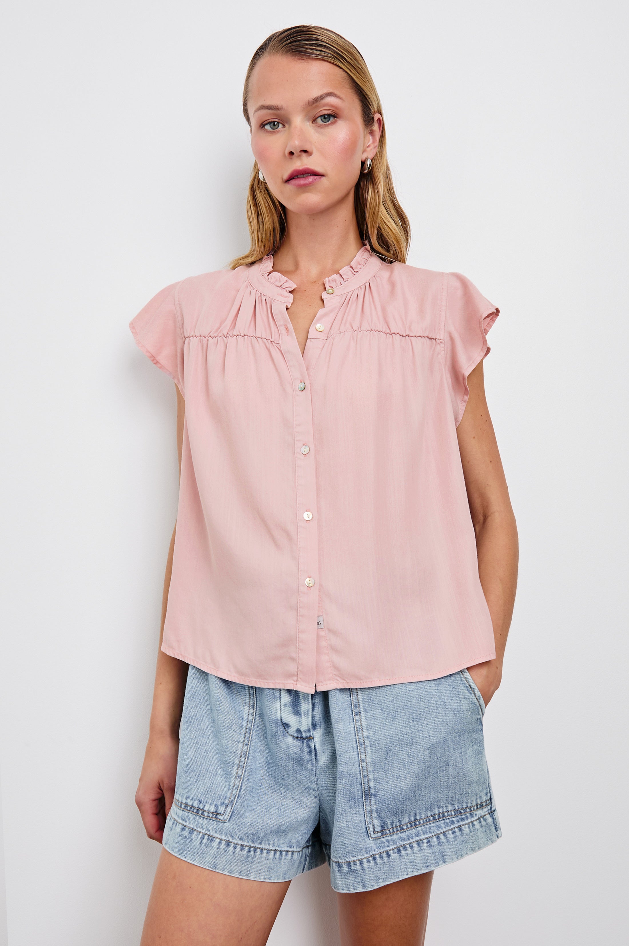 Ruthie Top - Dusty Rose