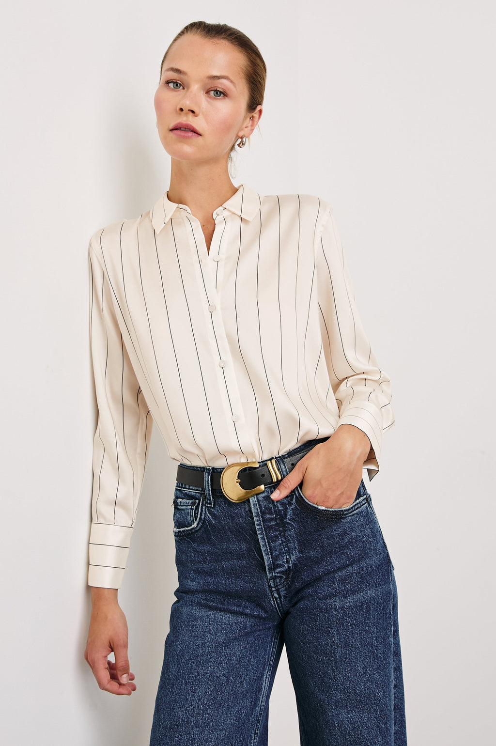 Saige Shirt - Brixton Stripe