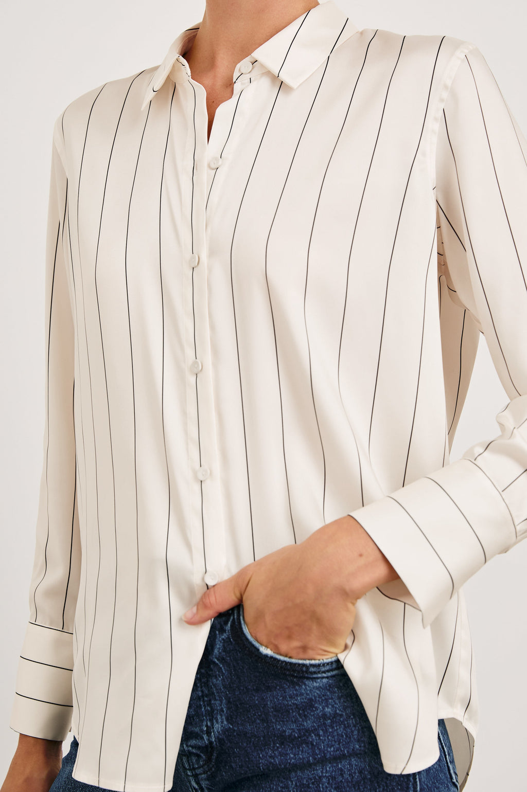 Saige Shirt - Brixton Stripe