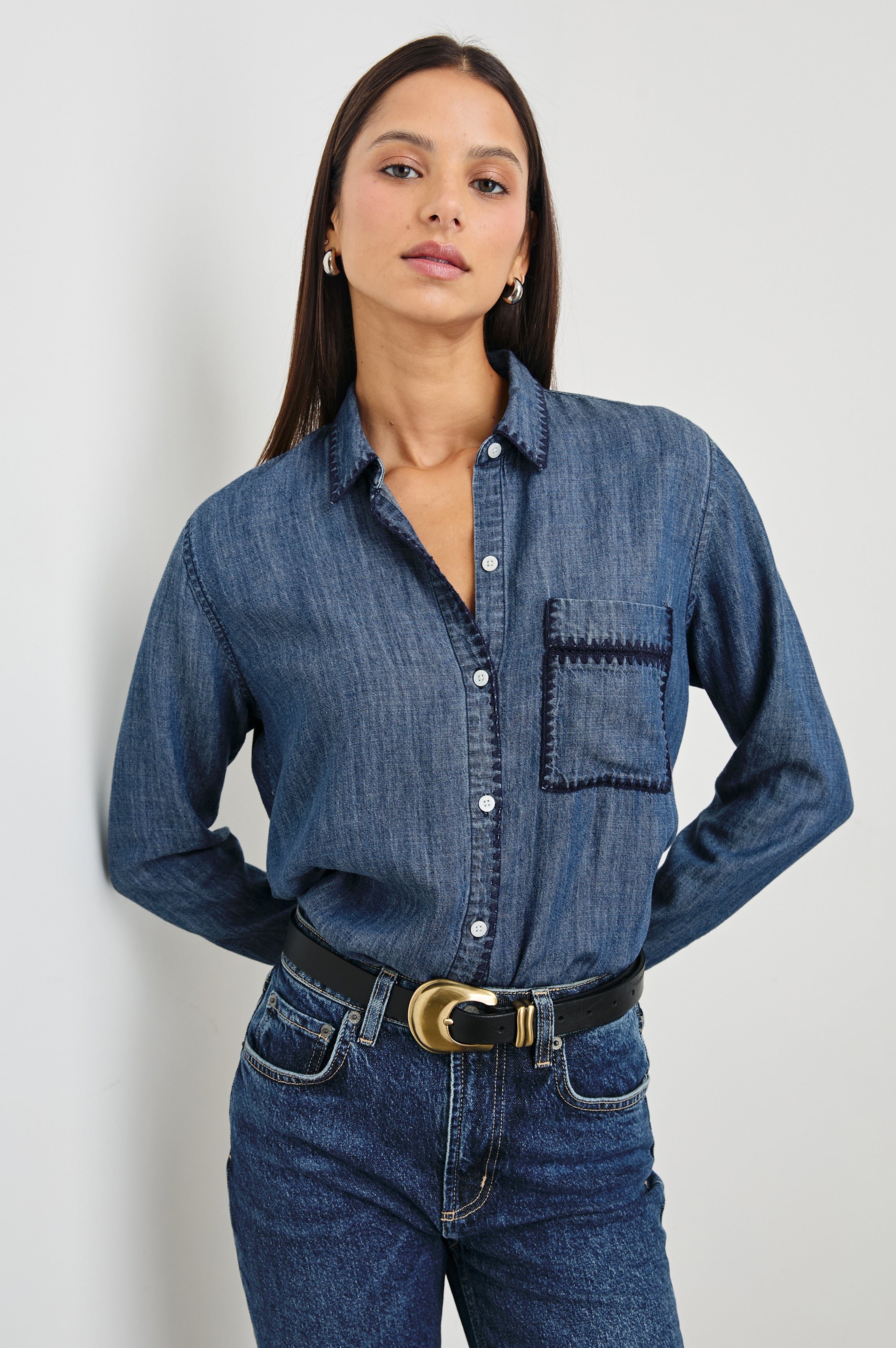 Saya Shirt - Dark Vintage Wash