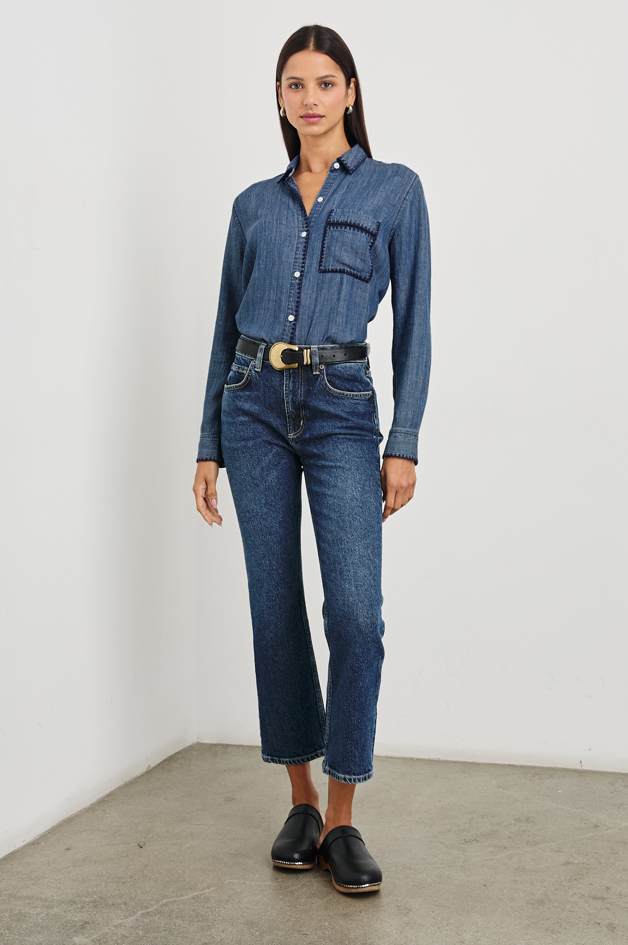 Saya Shirt - Dark Vintage Wash