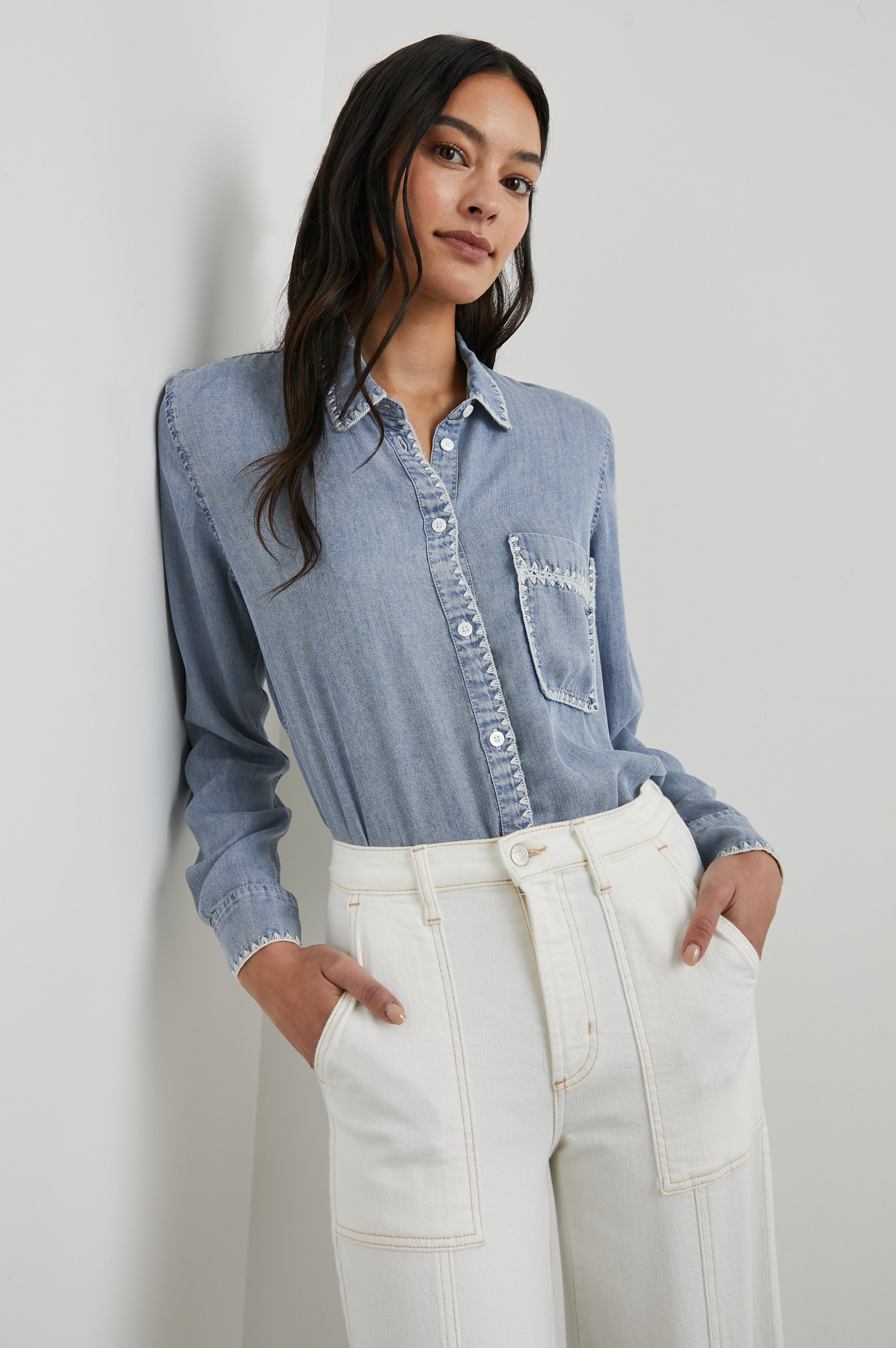 Saya Shirt - Cloud Wash