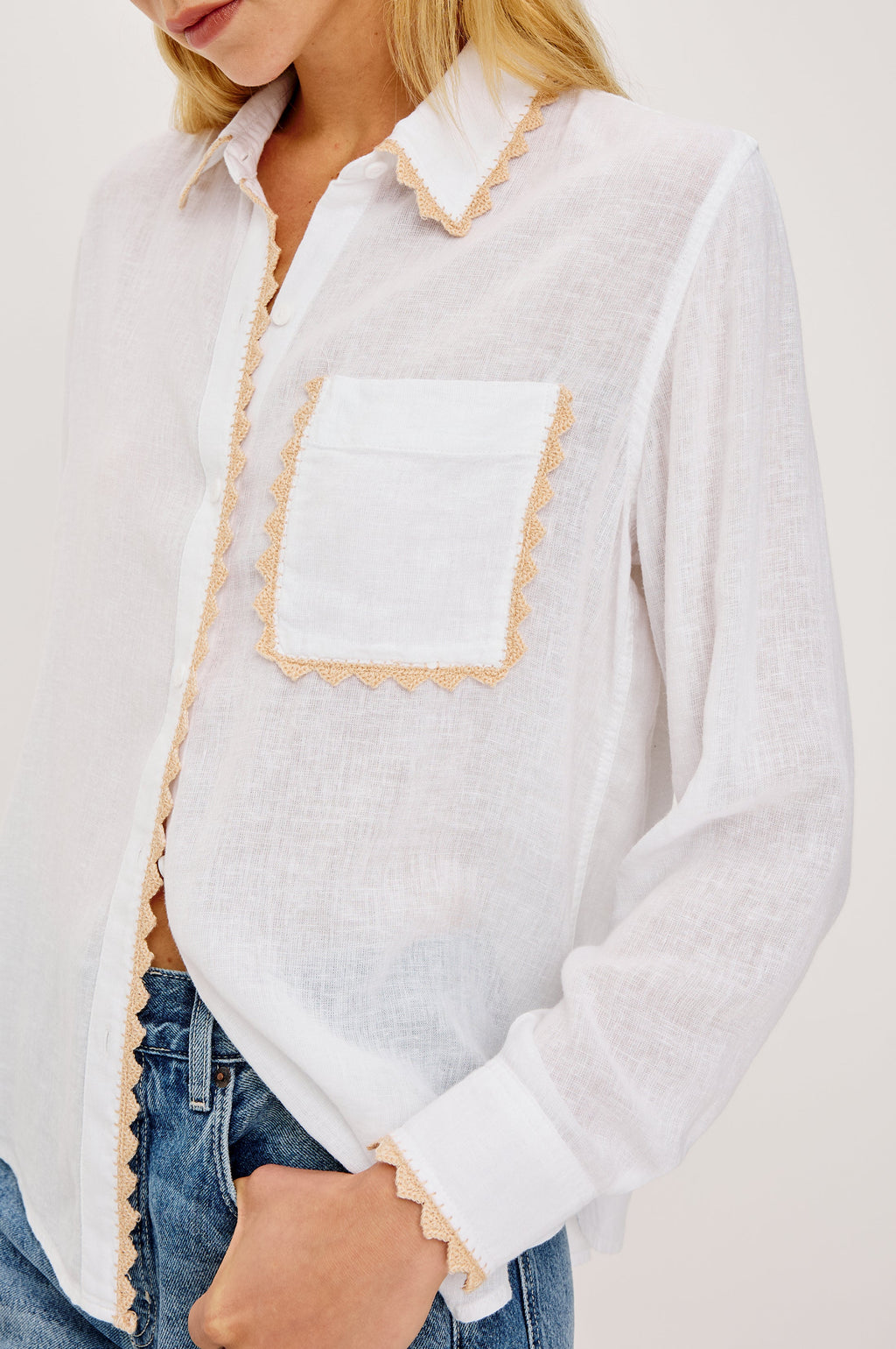 Saya Shirt - White