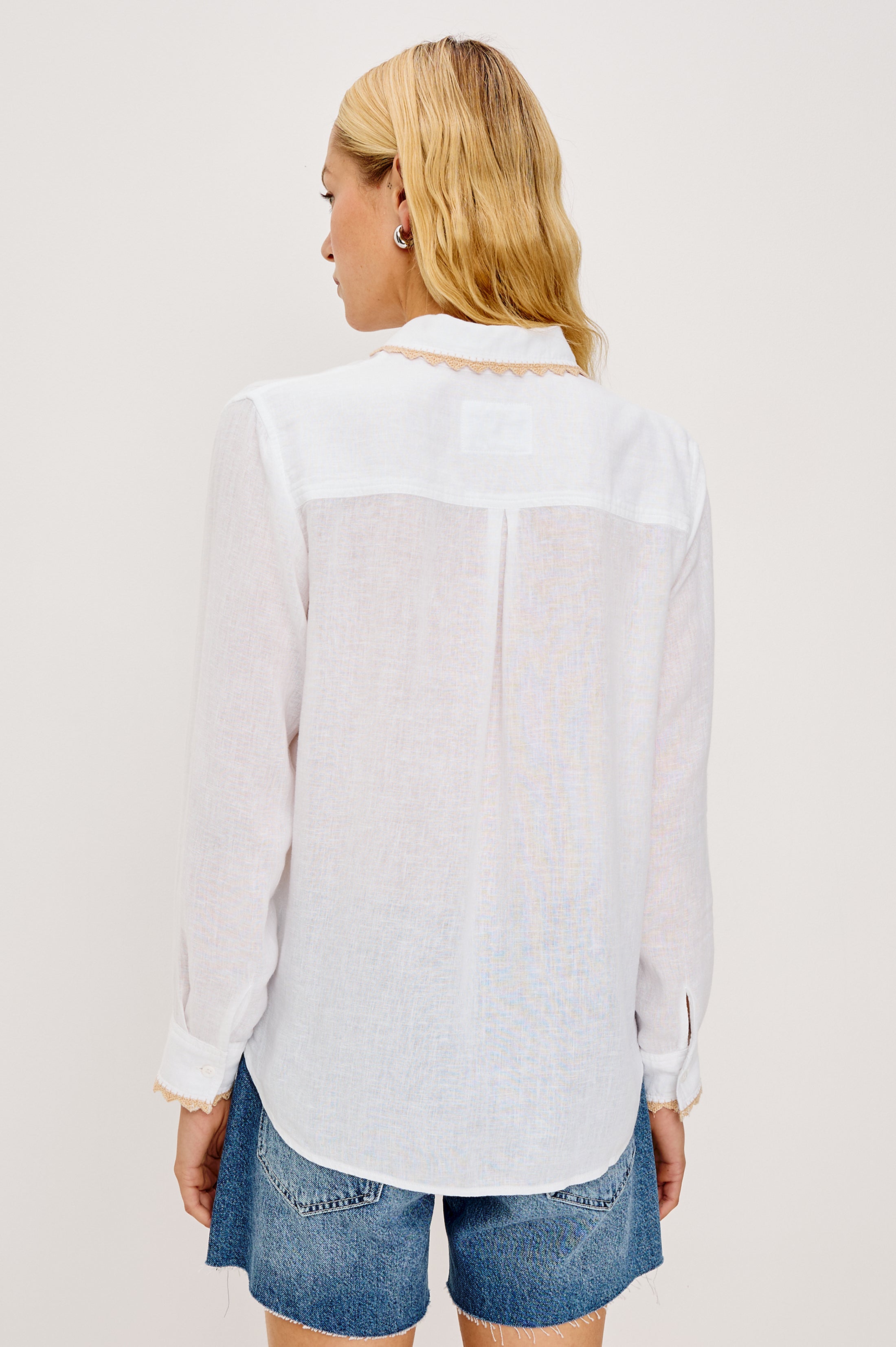 Saya Shirt - White