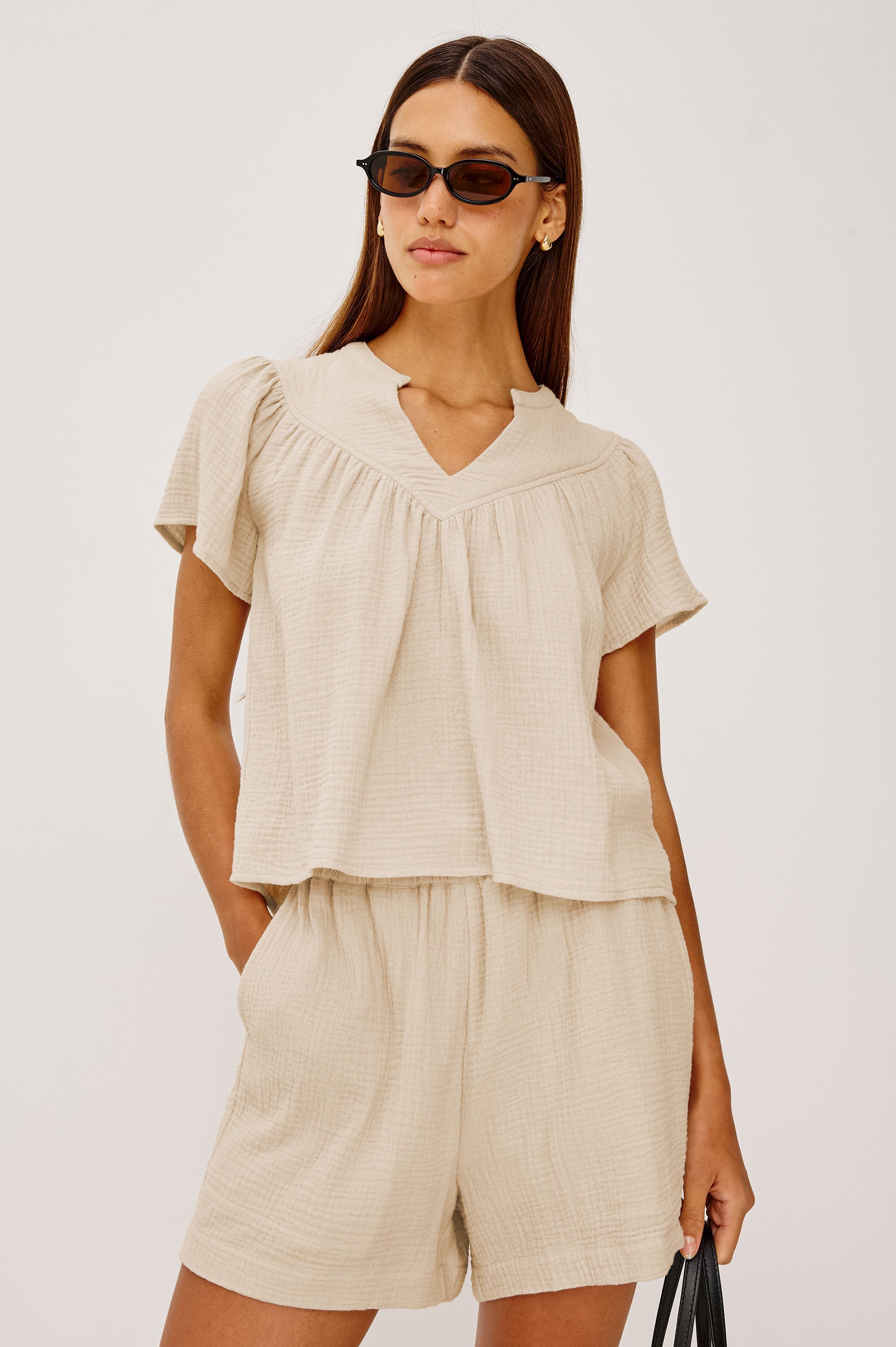 Sayer Shirt - Flax