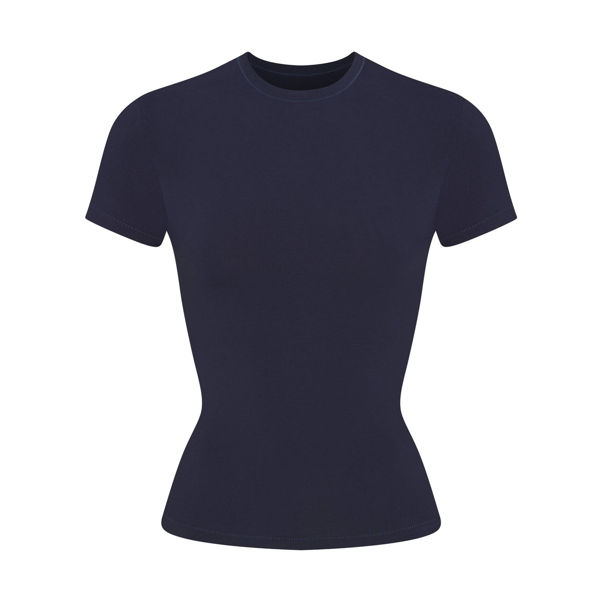 Cotton Jersey T-Shirt - Navy