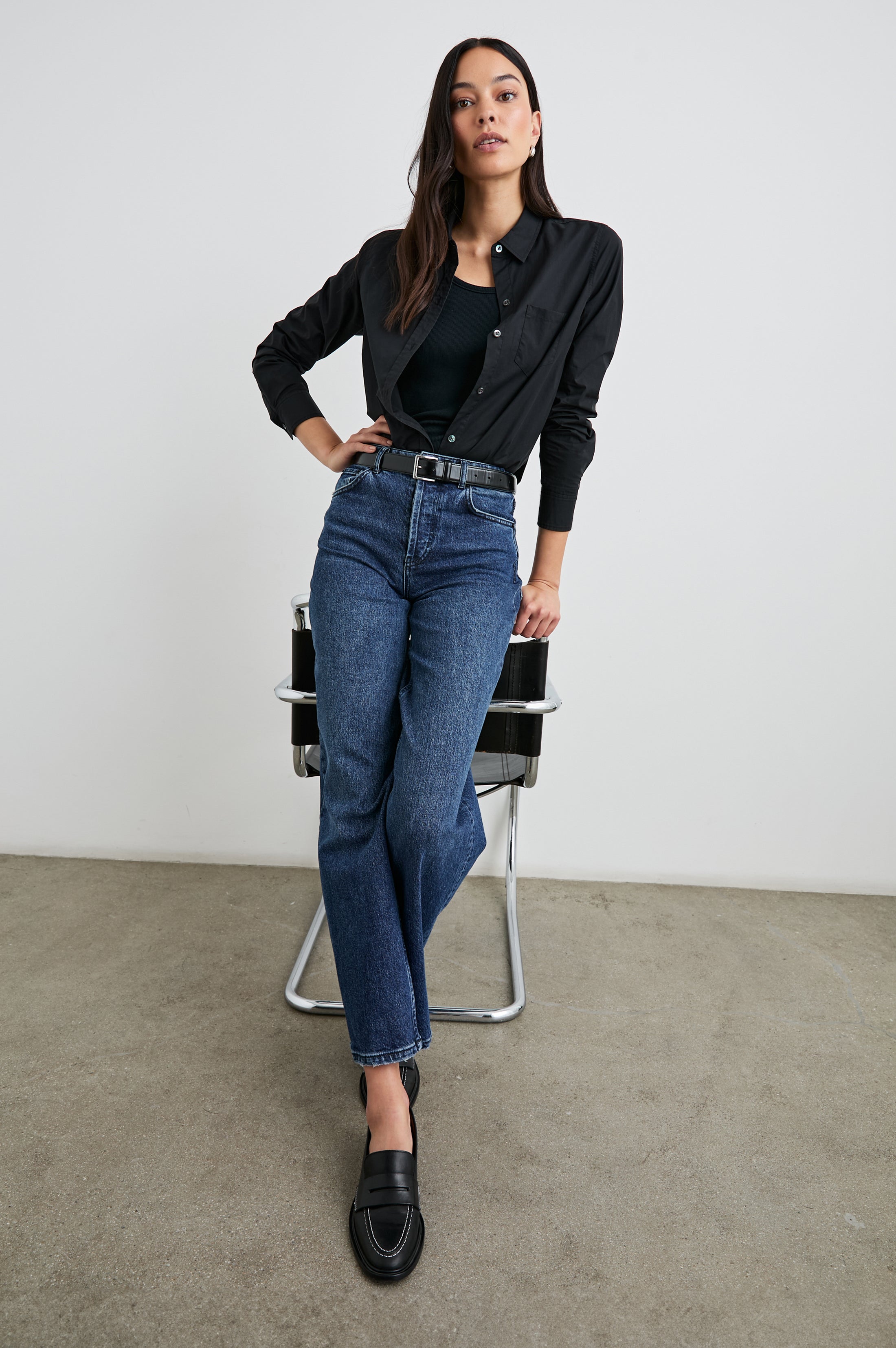 Stina Shirt - Black