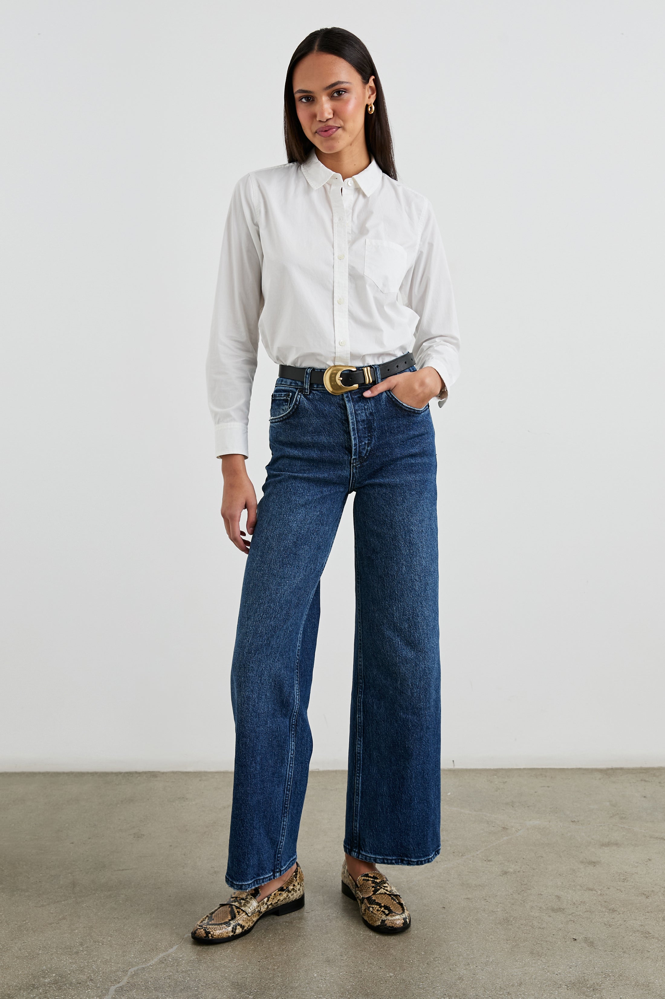 Stina Shirt - White