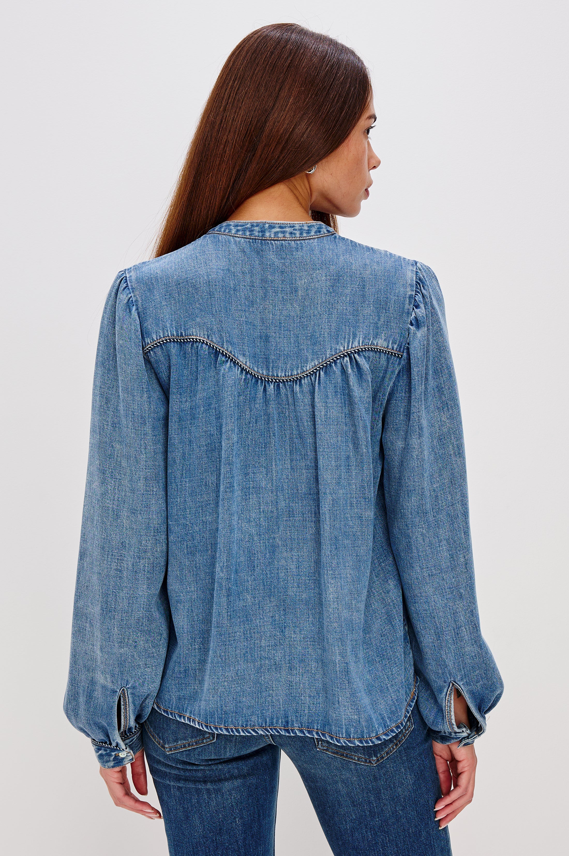 Sunna Top - Blue Stone