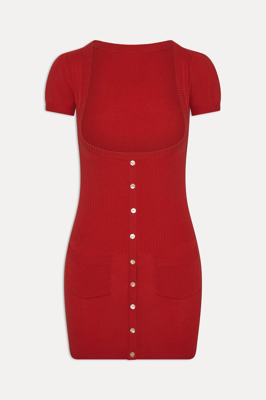 x JENNIE Sofia Knit Mini Dress - Lip Tint