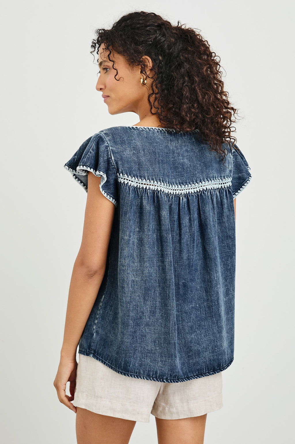 Tafia Top - Classic Blue
