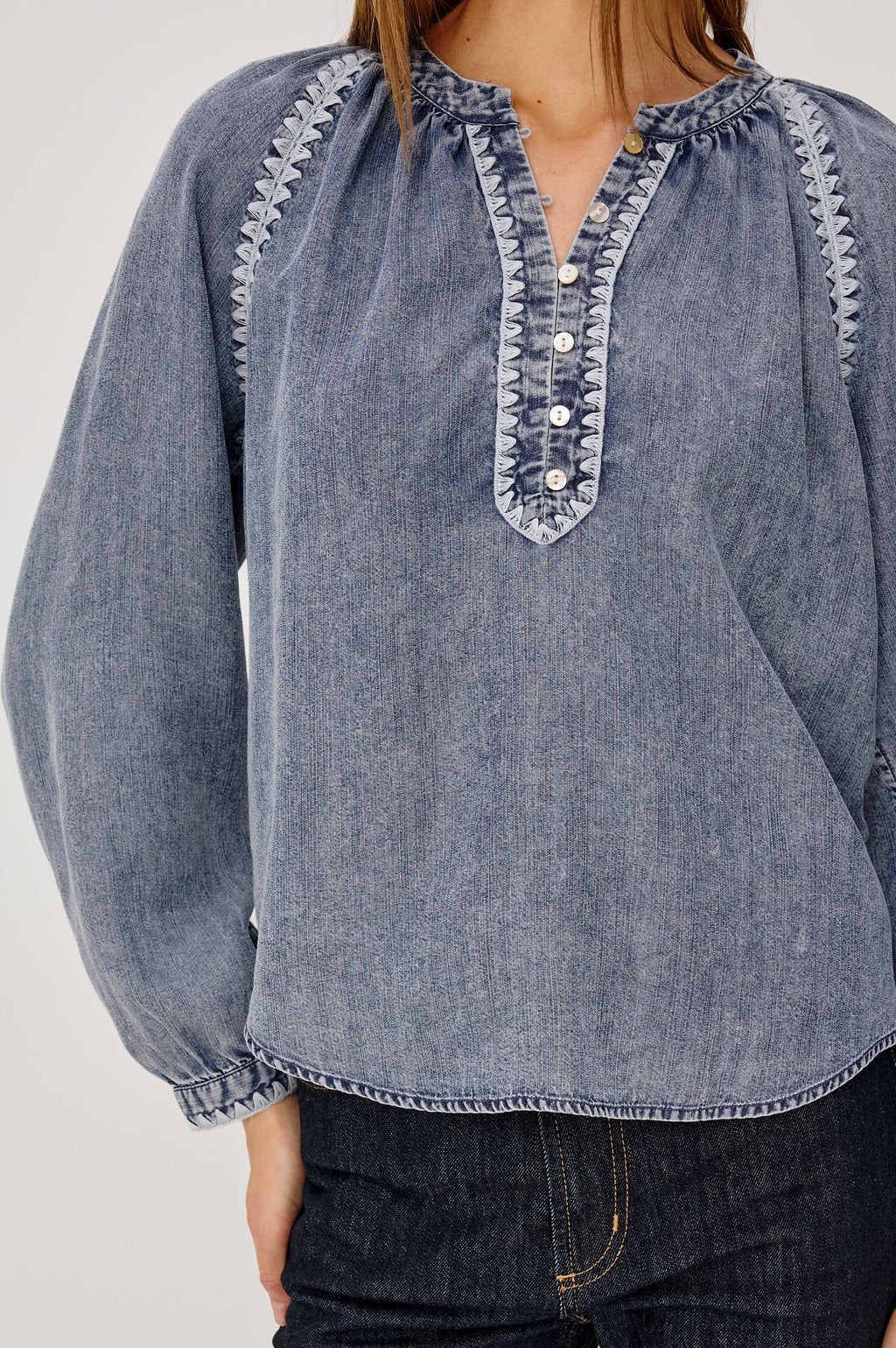 Tali Shirt - Blue Ridge