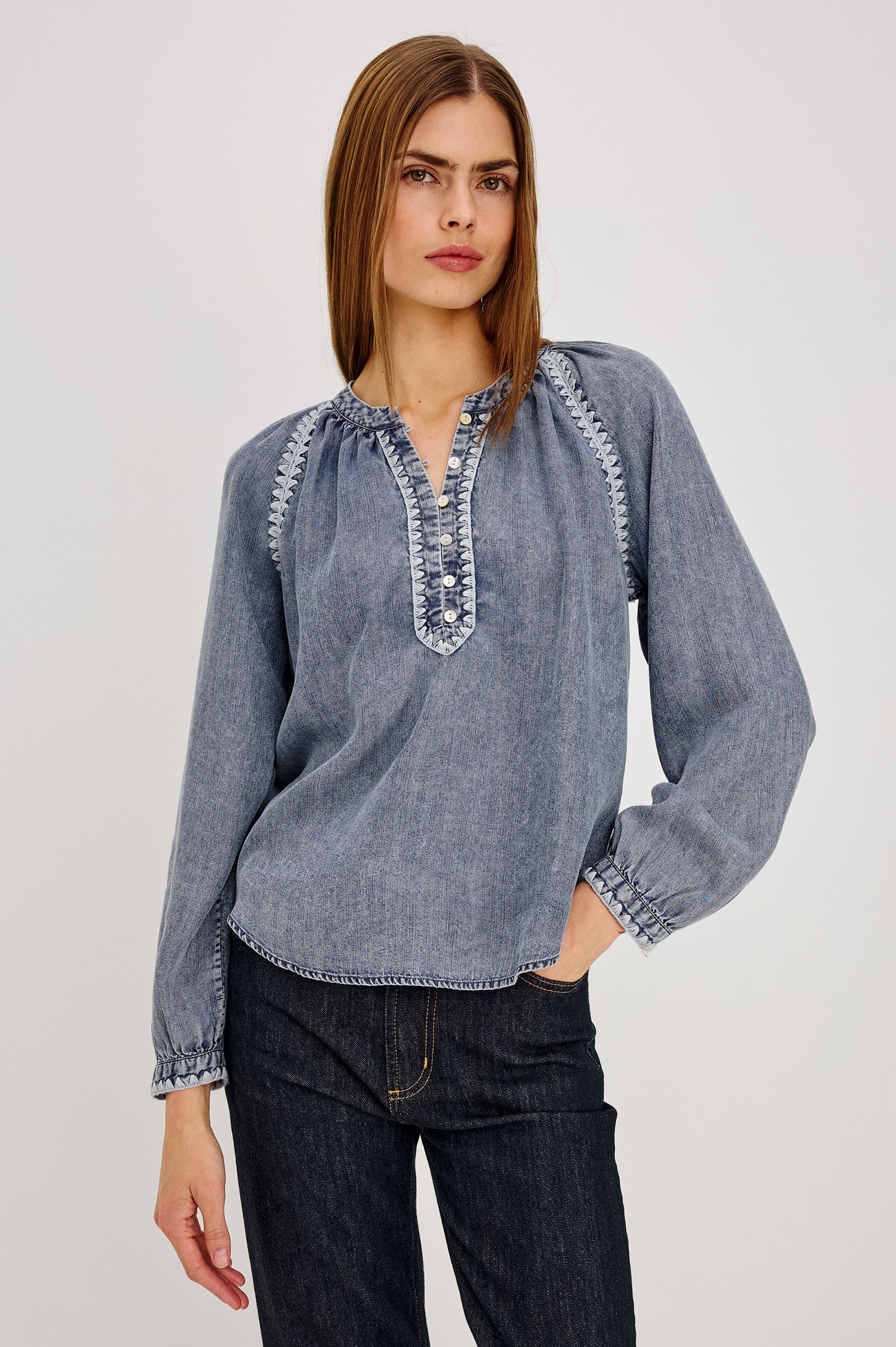 Tali Shirt - Blue Ridge