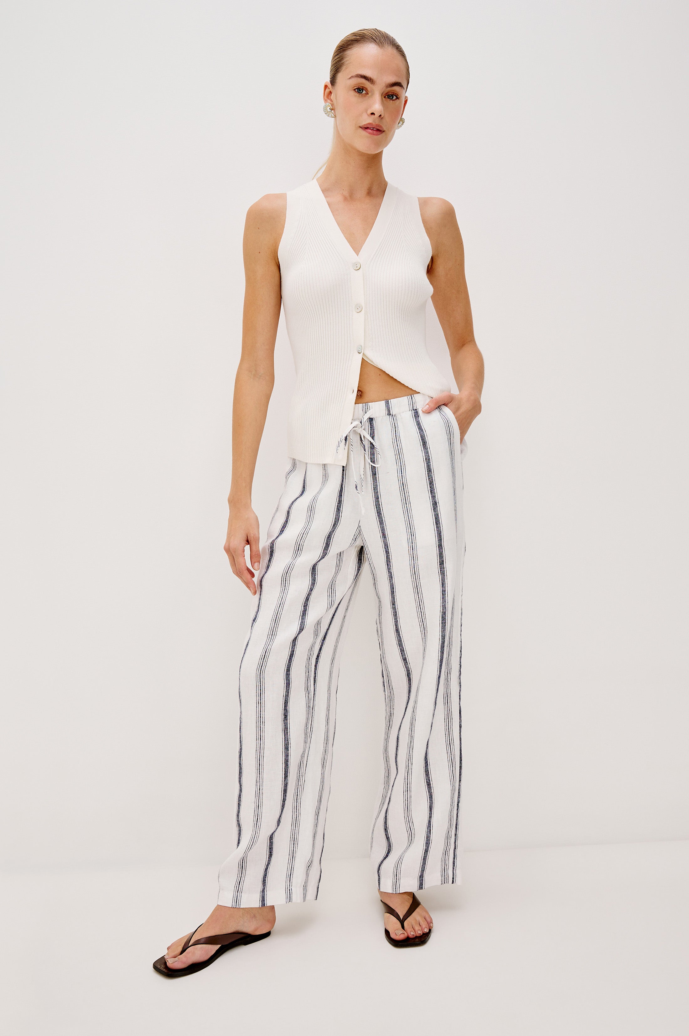 Tatia Top - Ecru