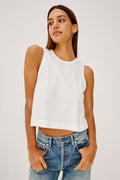 Boxy Tank - White