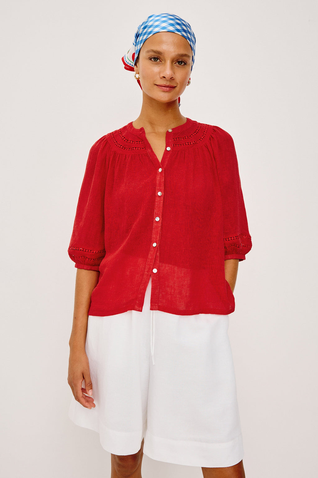 Rails X Giadzy Theia Top - Tomato
