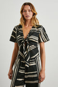 Tia Top - Island Stripe