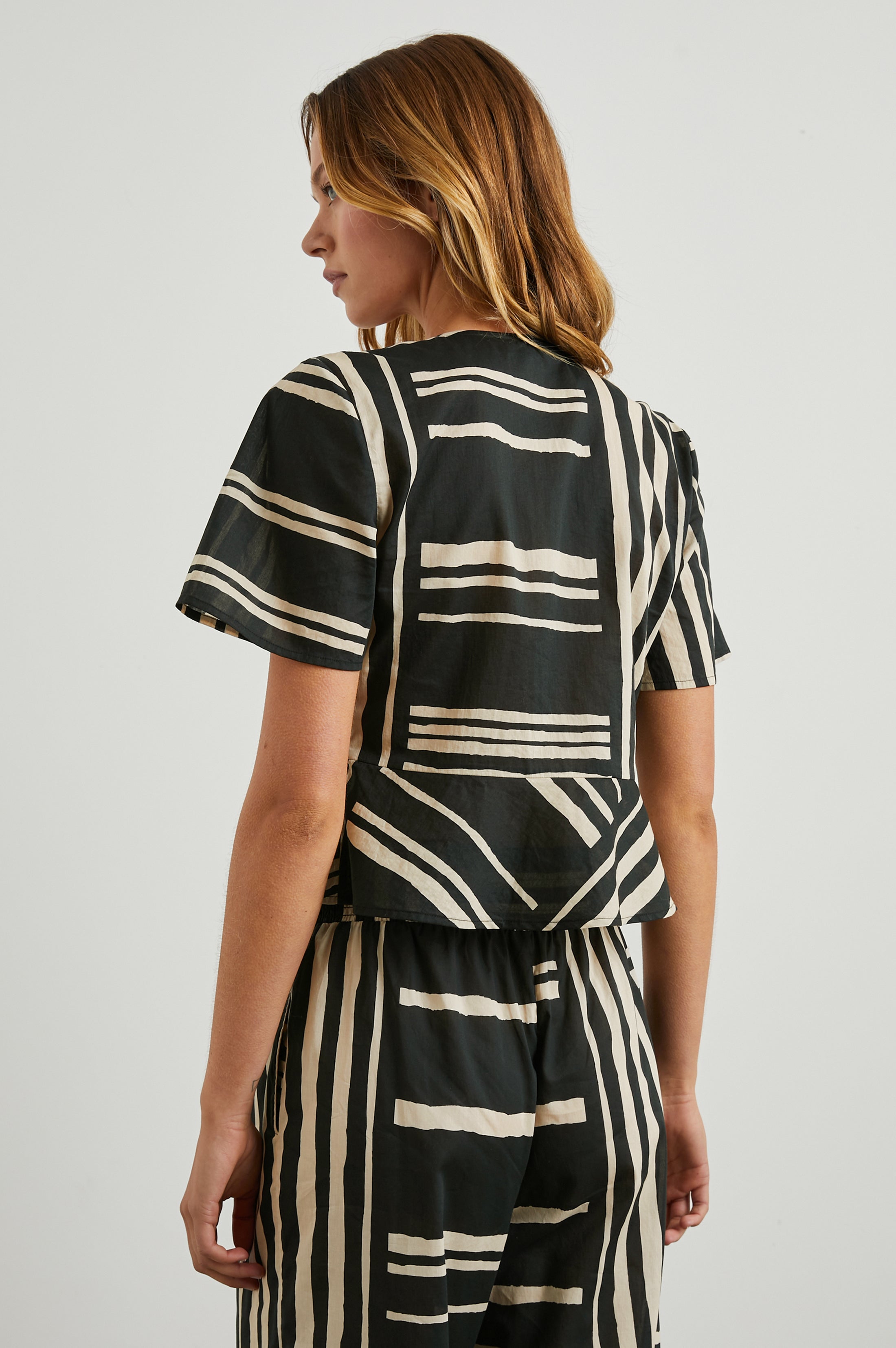 Tia Top - Island Stripe