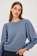 Tiffany Sweatshirt - Faded Periwinkle