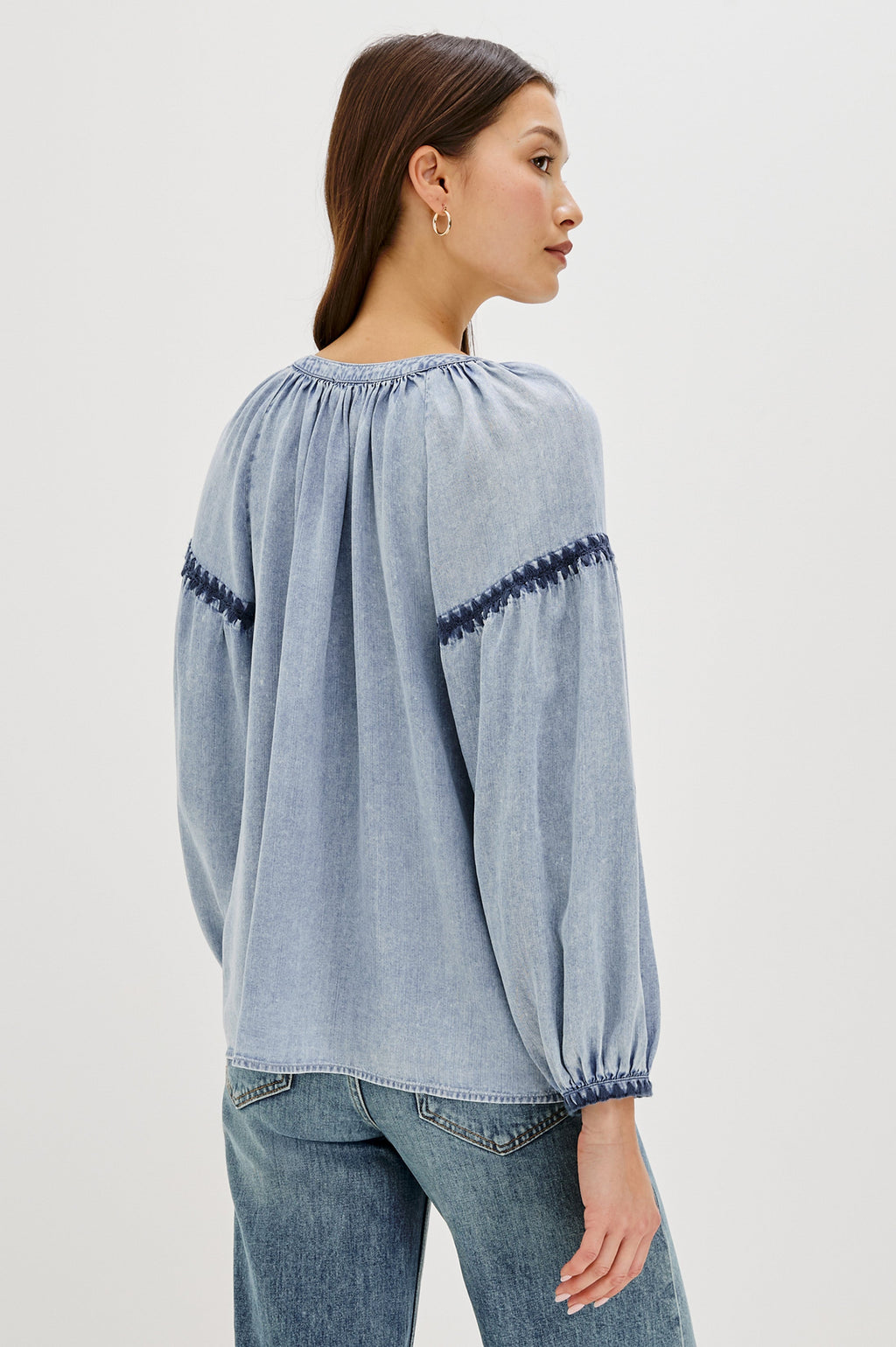 Toshi Top - Medium Cloud Wash