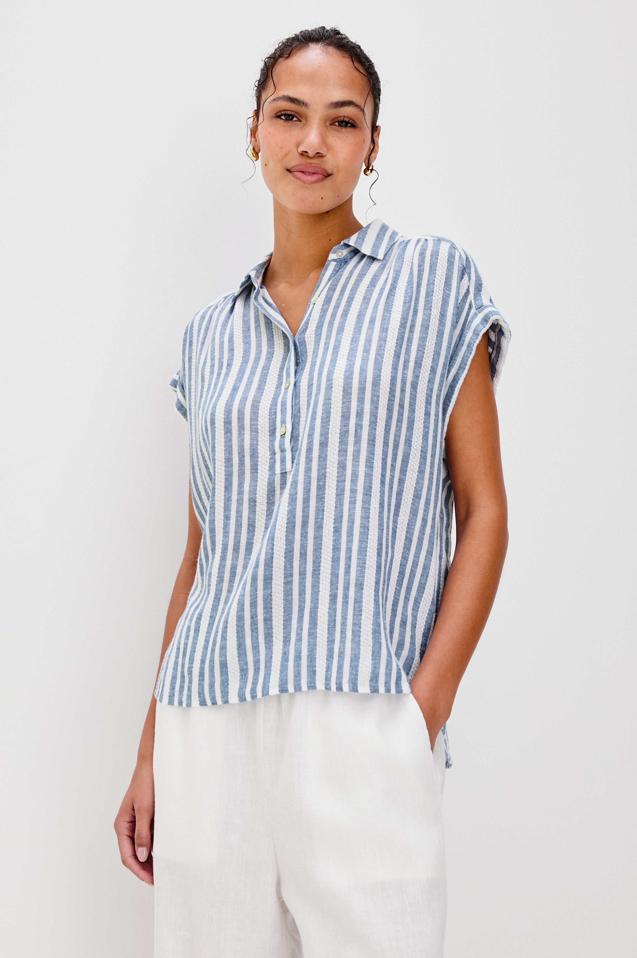 Tuscany Top - Jalisco Stripe
