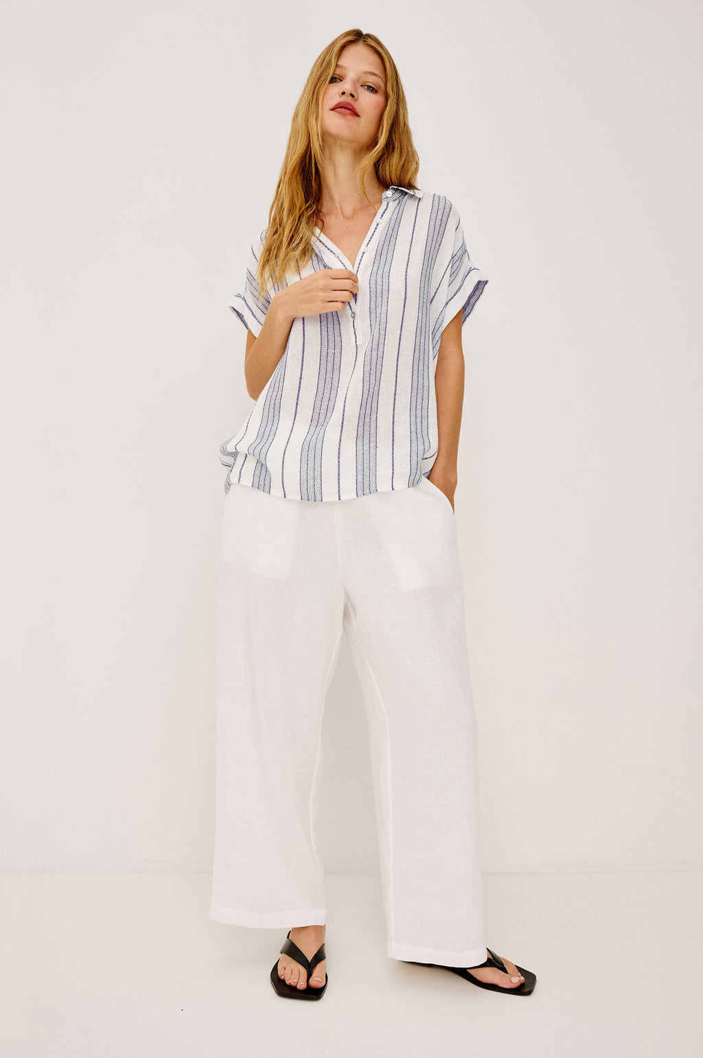 Tuscany Shirt - Salino Stripe