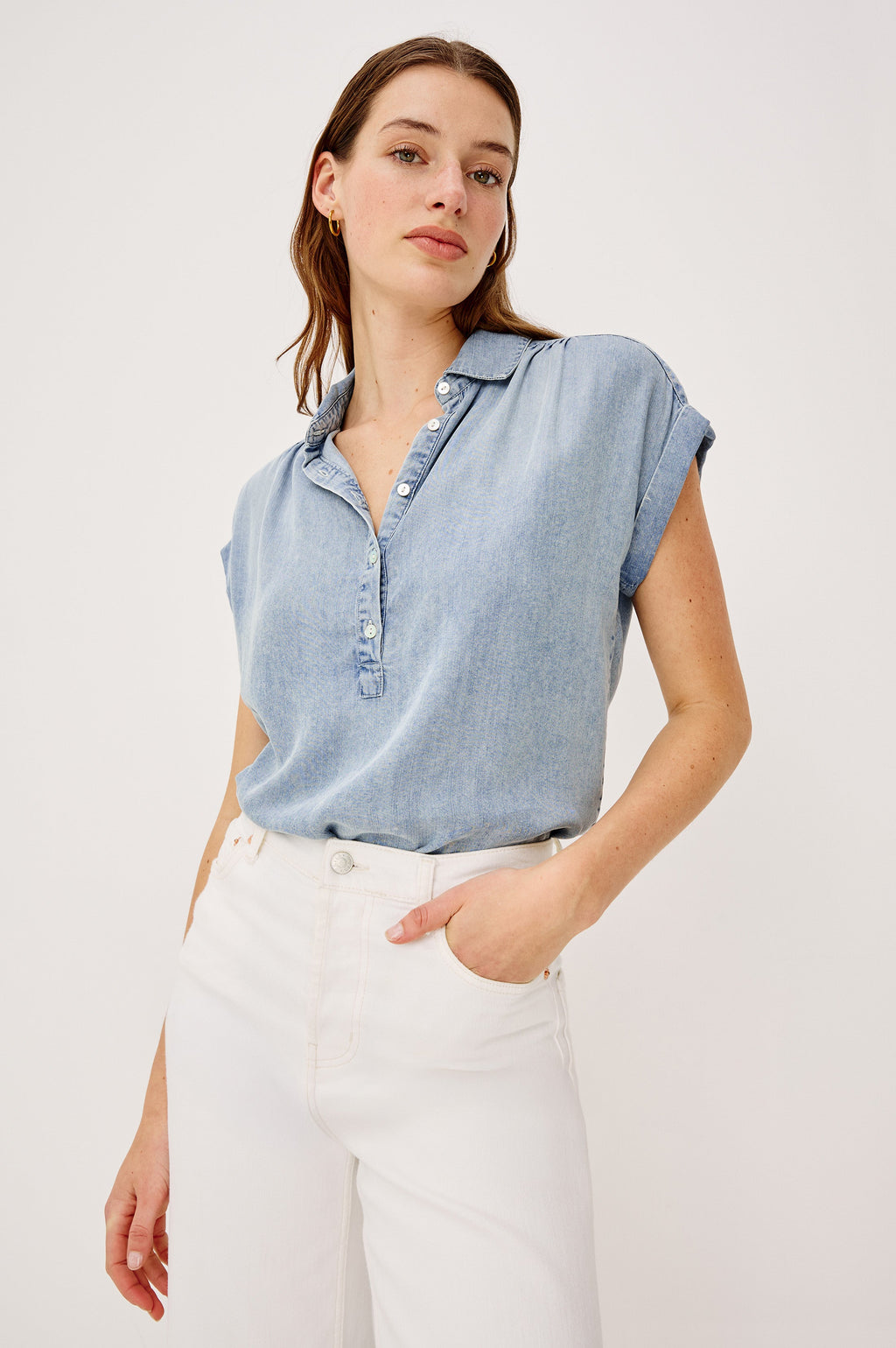 Tuscany Shirt - Washed Blue