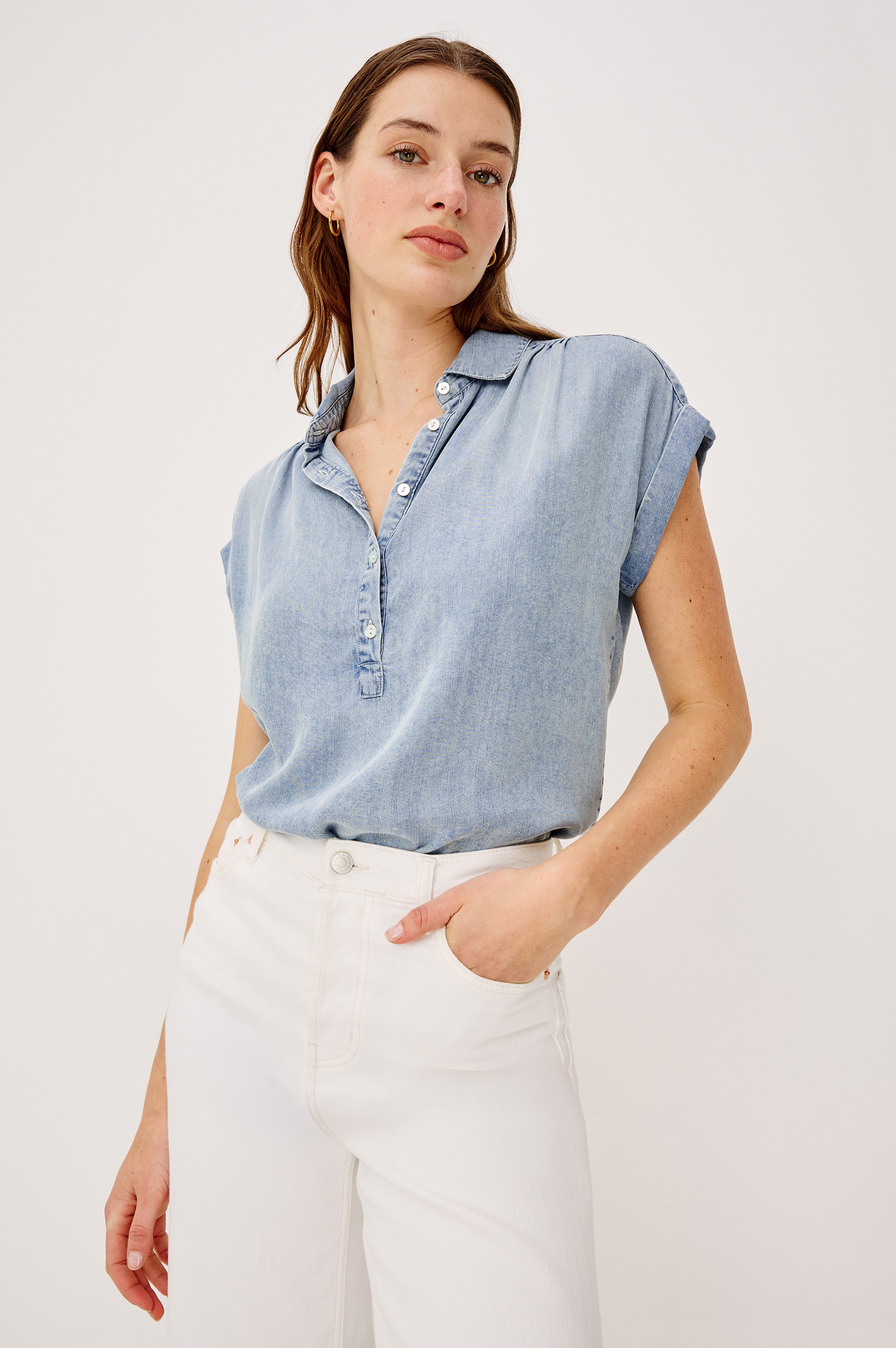 Tuscany Shirt - Washed Blue