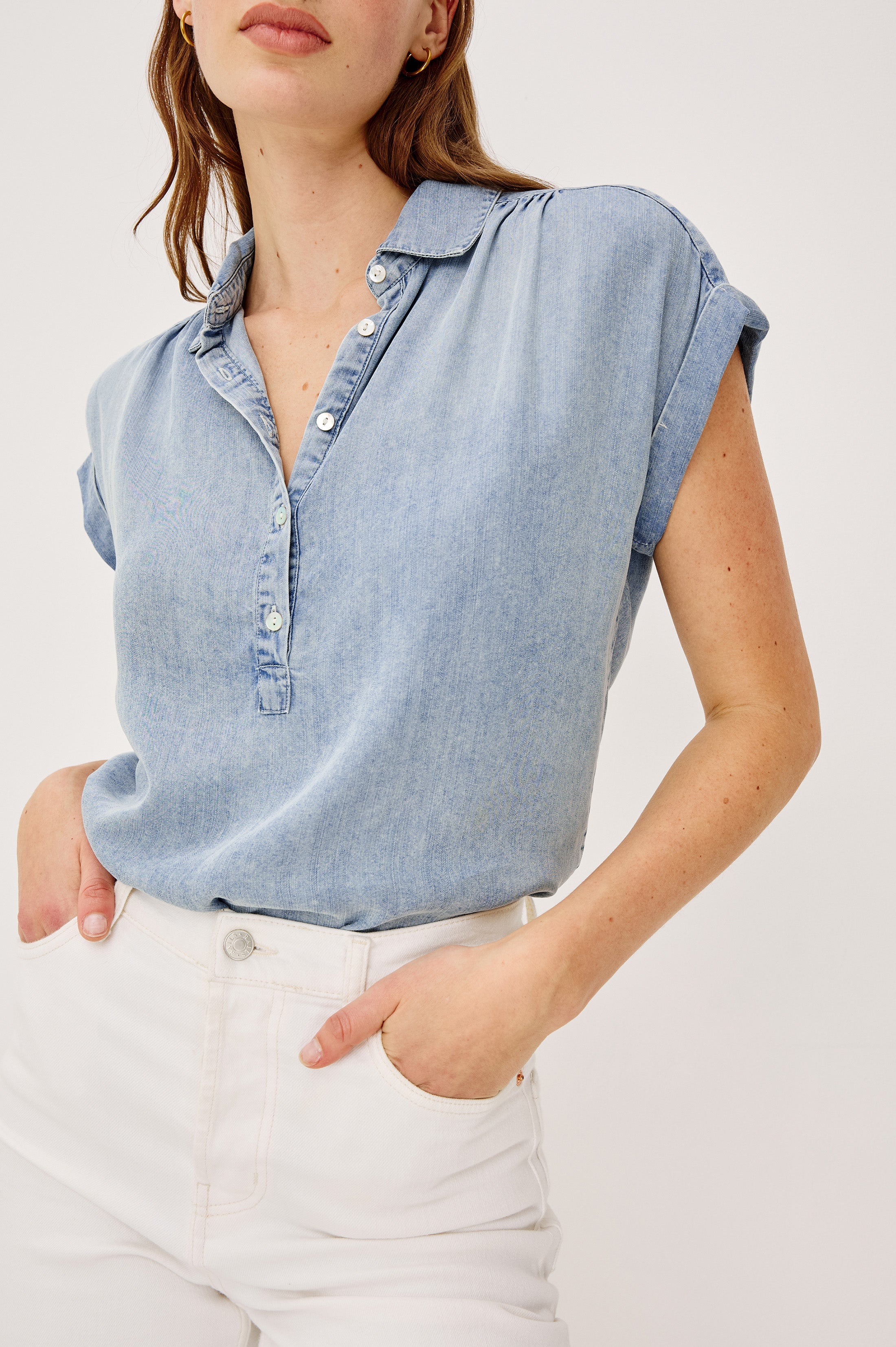 Tuscany Shirt - Washed Blue