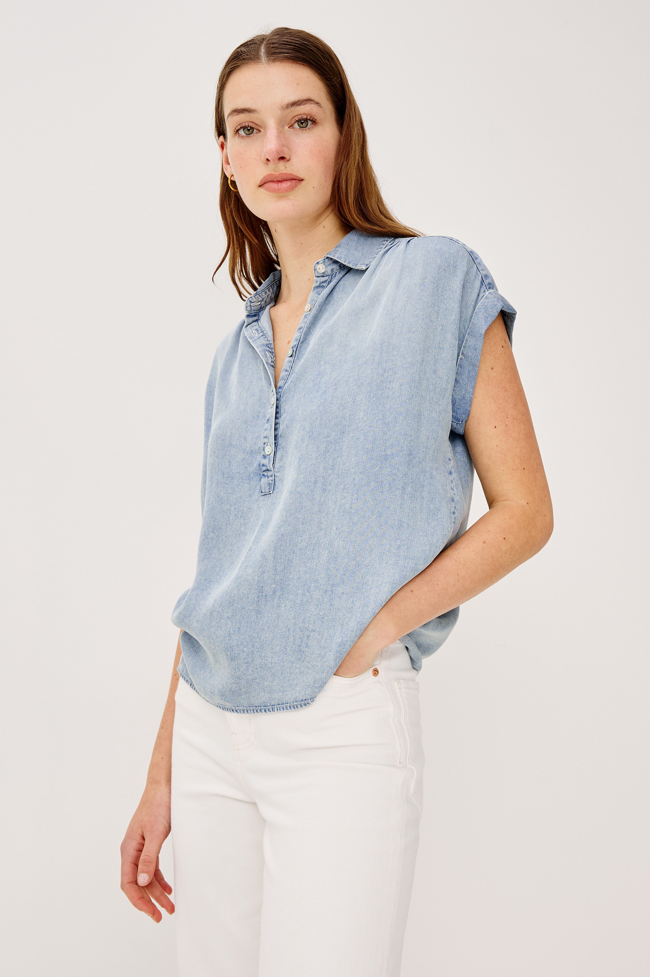 Tuscany Shirt - Washed Blue