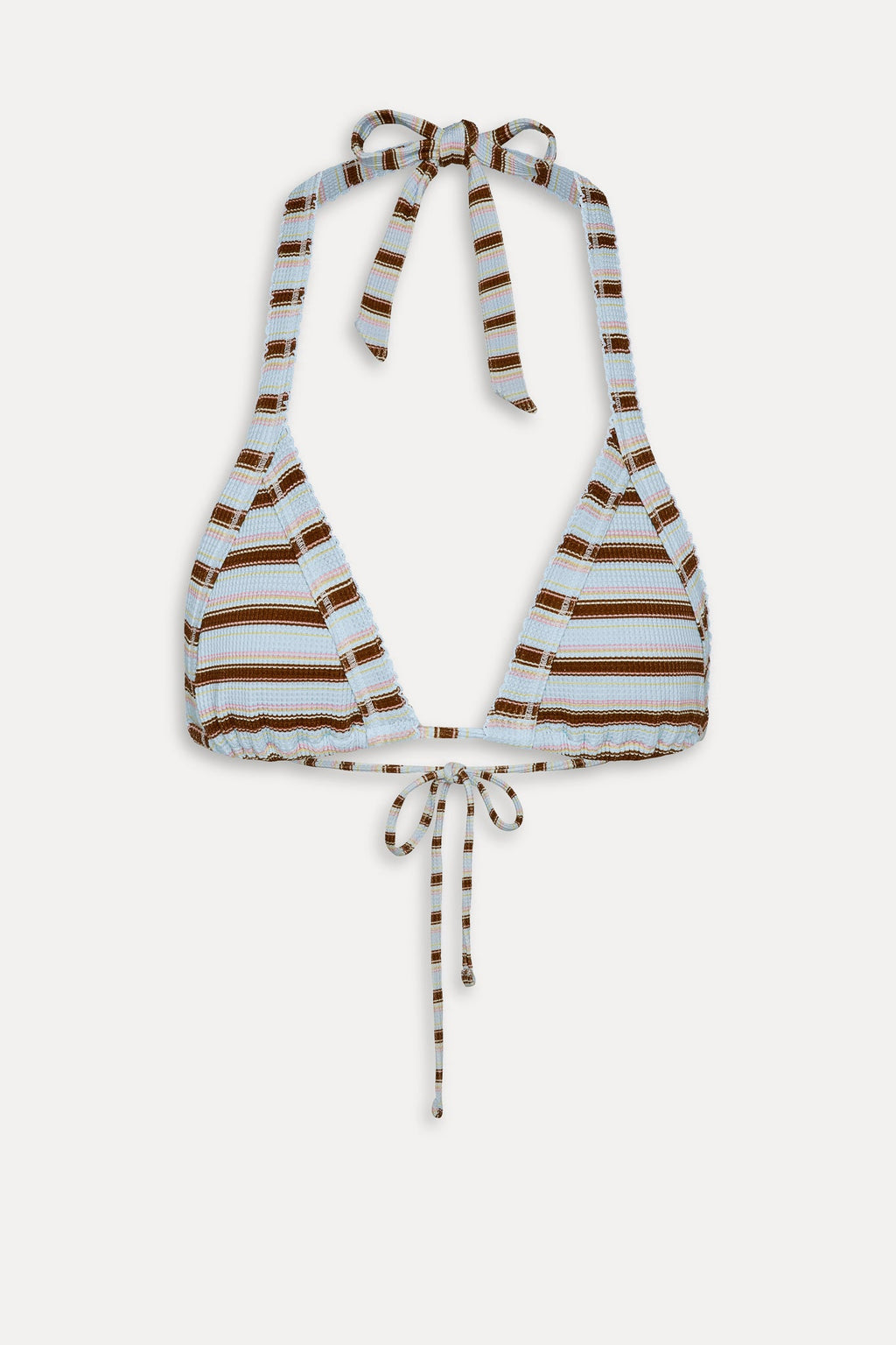 Taite Triangle Striped Bikini Top - Verona Stripe