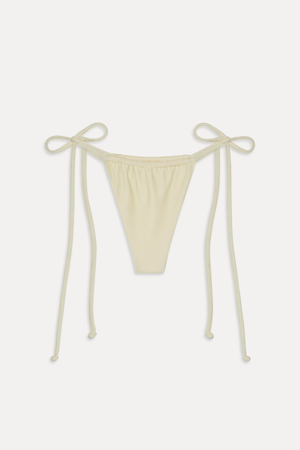 Tia Terry Skimpy Bikini Bottom - Lemon