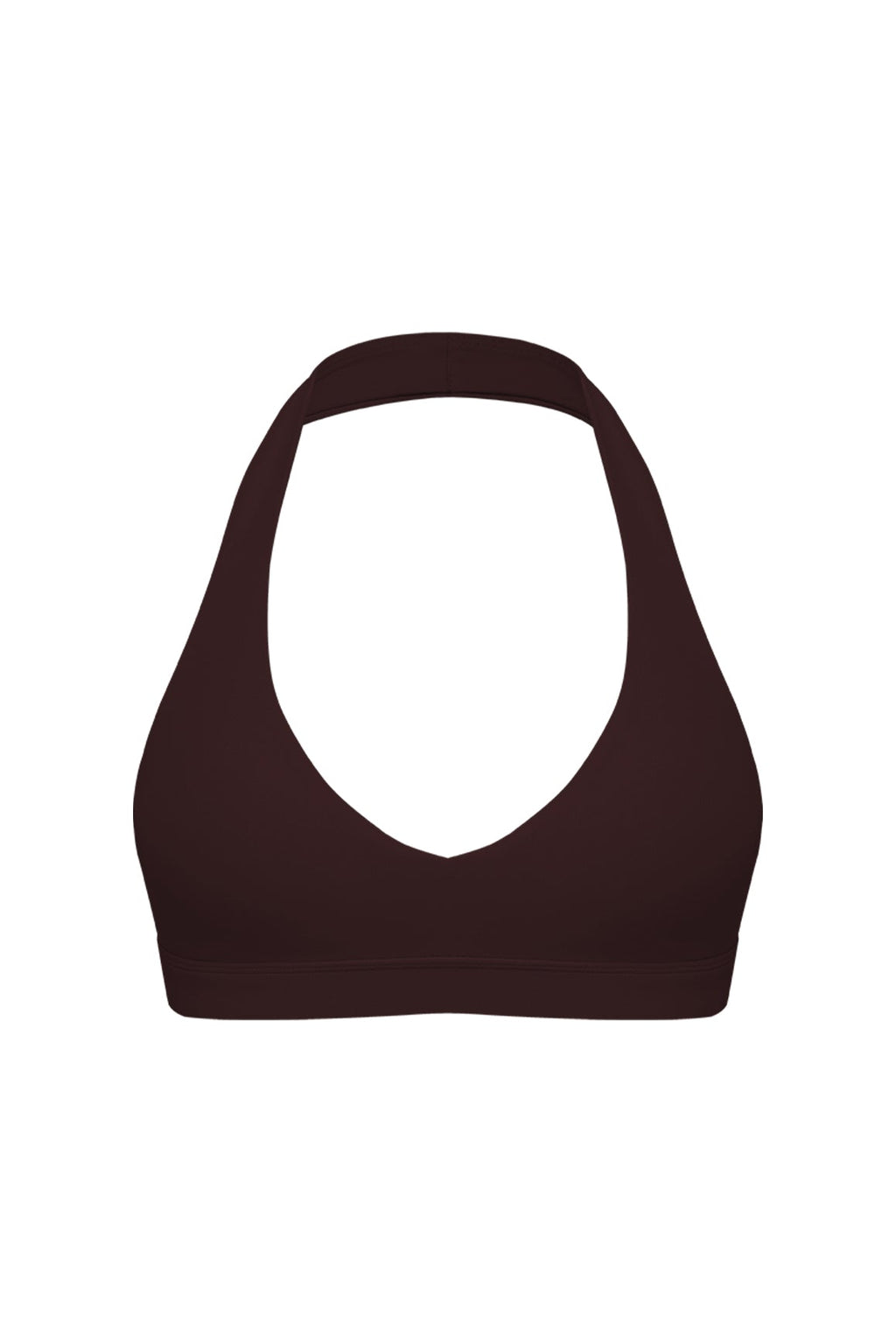 V-Cut Halter Bra