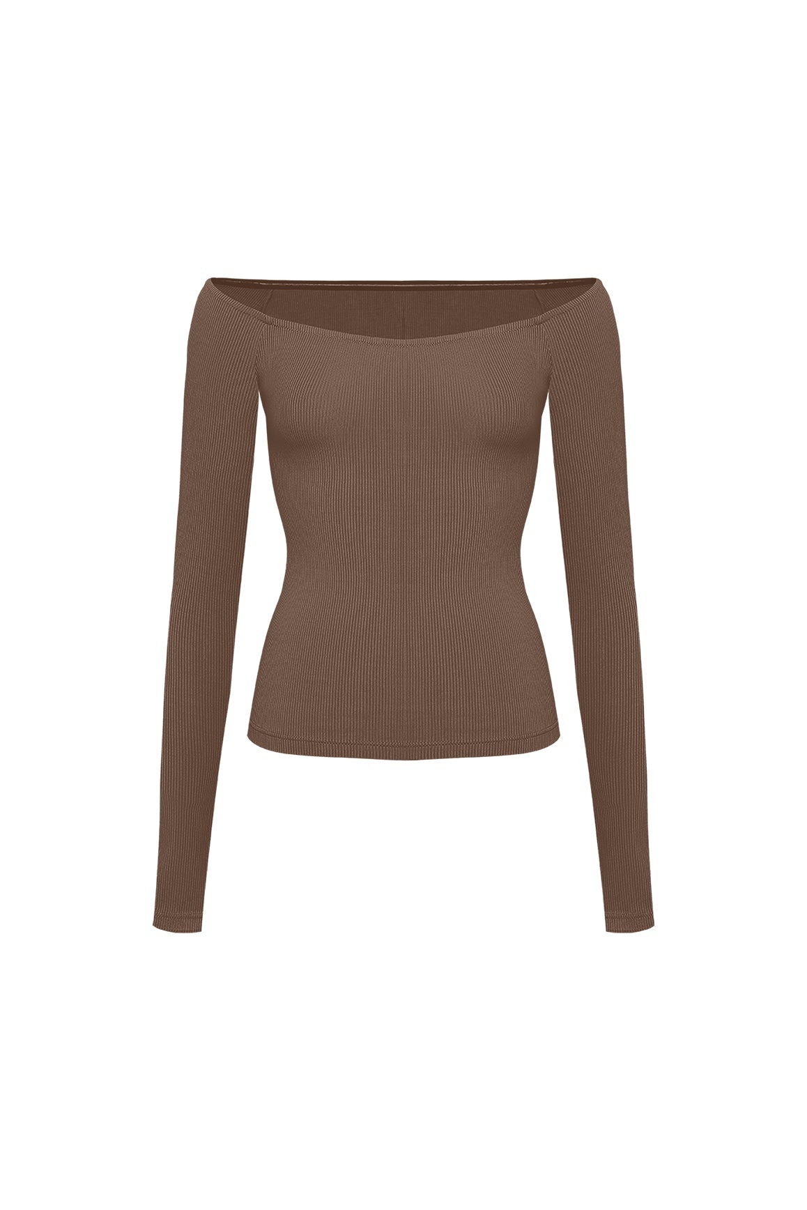 Sculpt Off-Shoulder Top