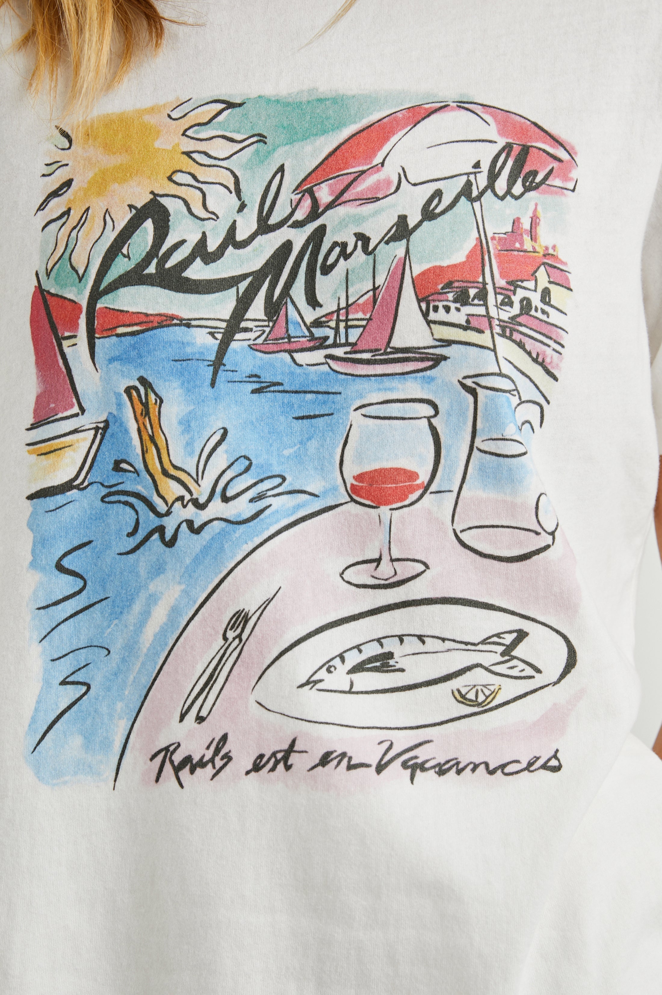 Boyfriend T-Shirt - Rails Marseille