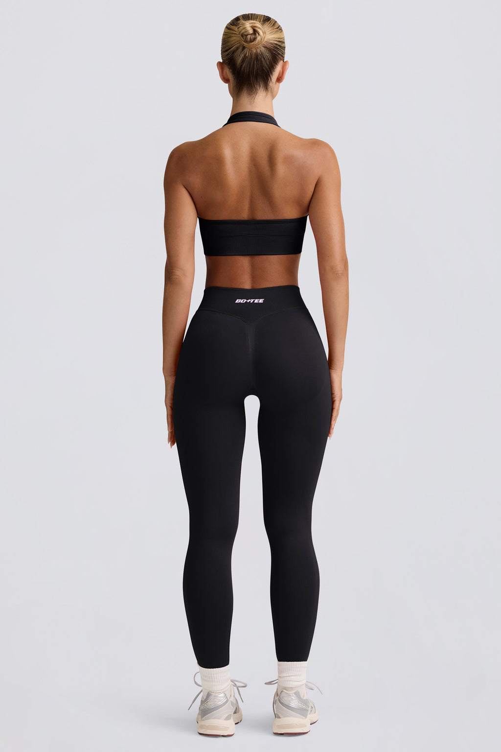 Define Luxe High-Waist Leggings in Black