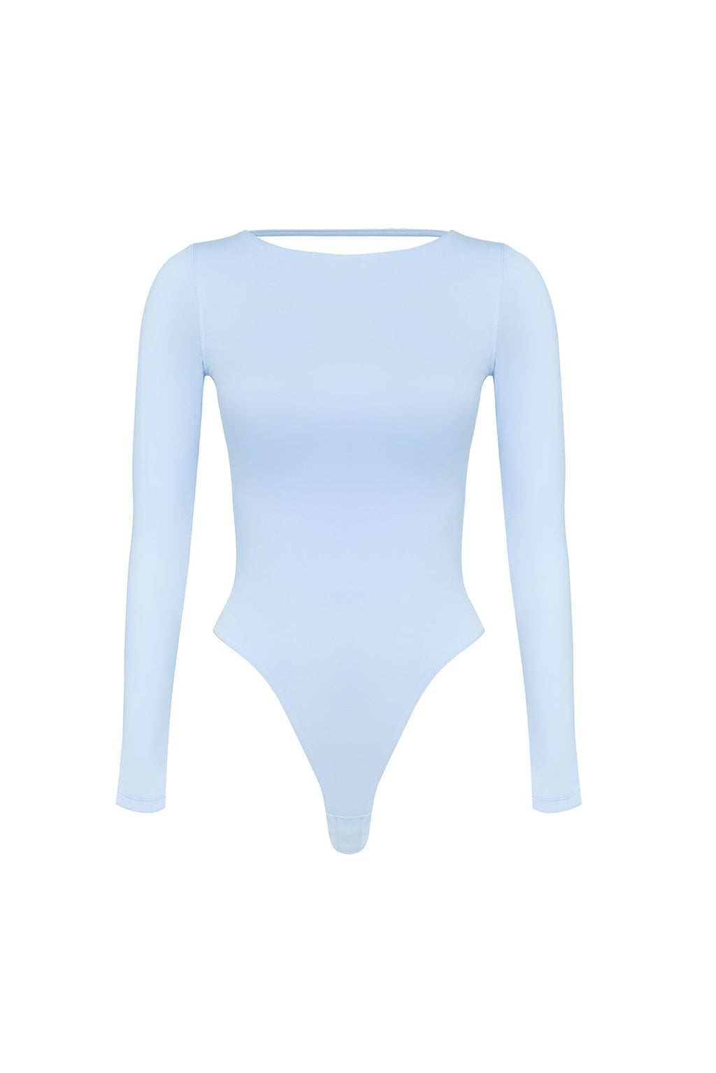 Long Sleeve Open Back Bodysuit