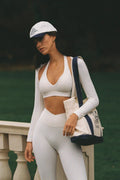 Minimal Long Sleeve Sports Shrug
