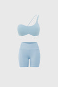One Shoulder Contour Bra & V-Waist Vigorous Short