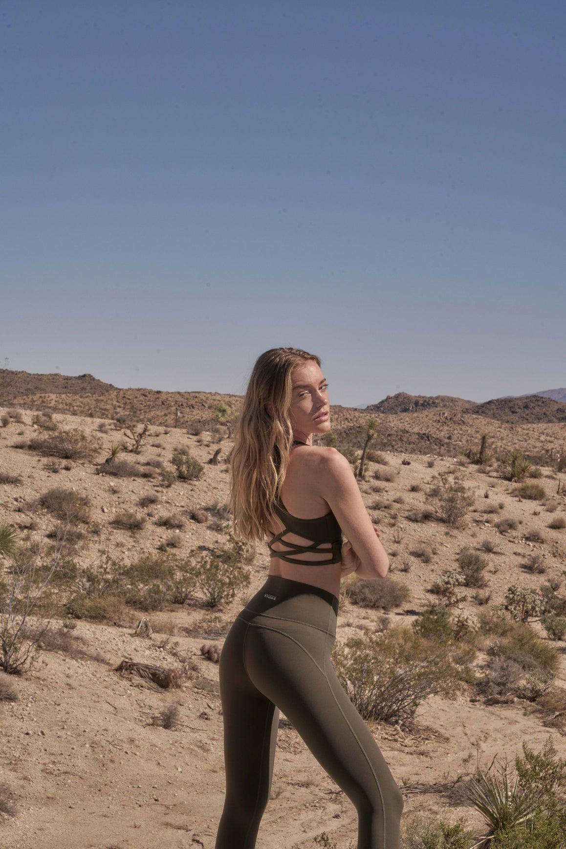 Sweetheart Bra Tank & V-waist Yoga Legging