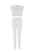 Elegant Bra Tank & V-Waist Yoga Legging