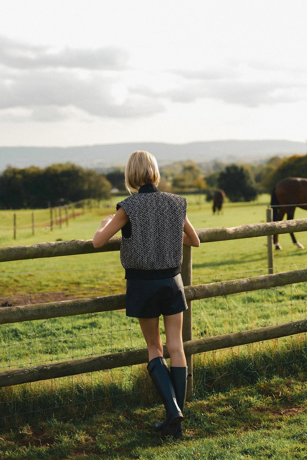 The Prestige Tweed Vest