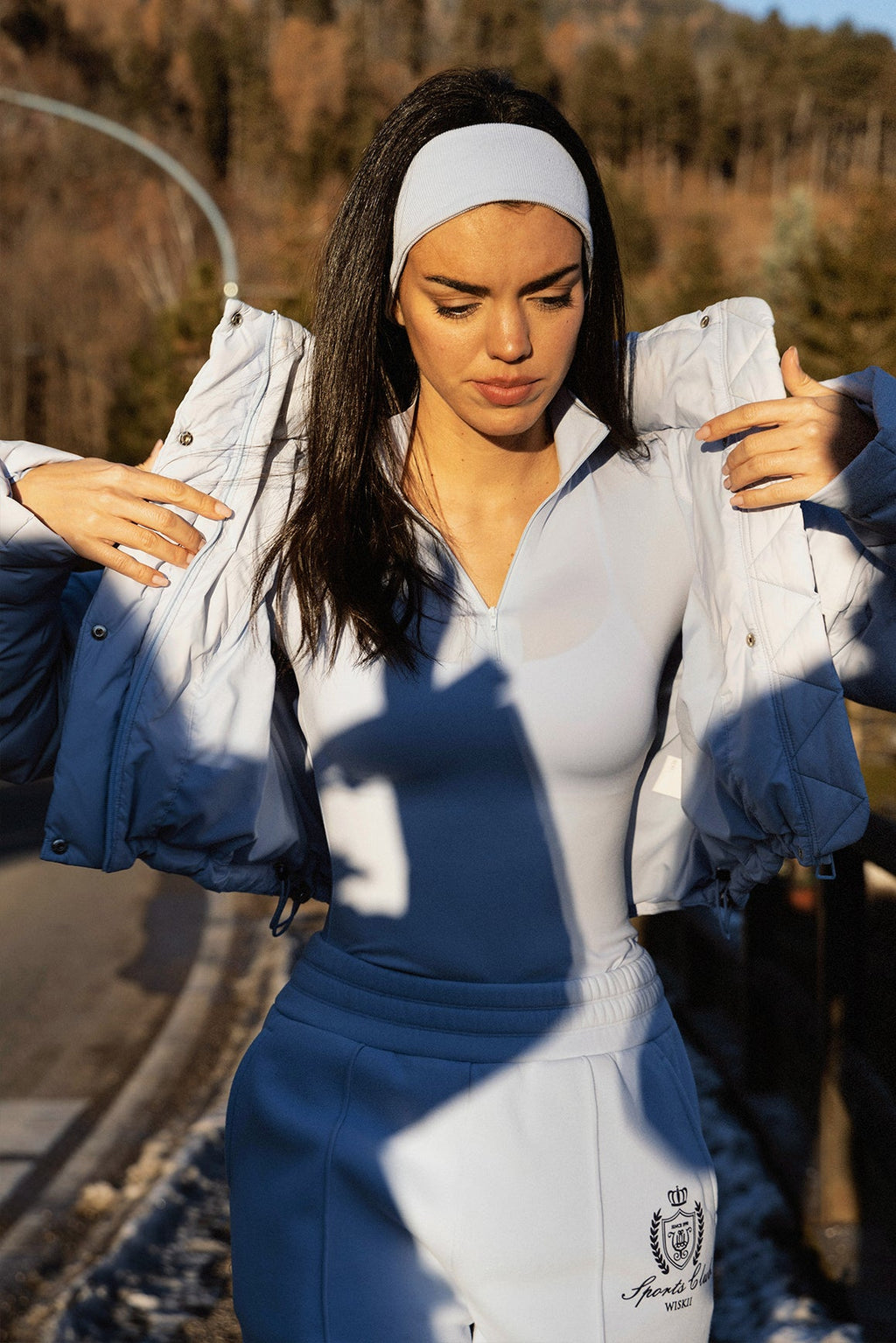 Long Sleeve Half Zip Top